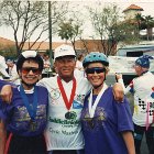 Ride - Jan 1994 - Senior Olympic Festival - 2 - Winners - Dick Doll, Sara Smith, Pat Cordova.jpg